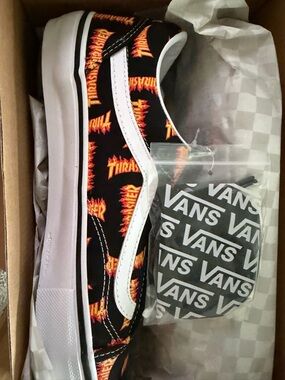 Vans Thrasher Black Multi Low-Top Sneakers 59